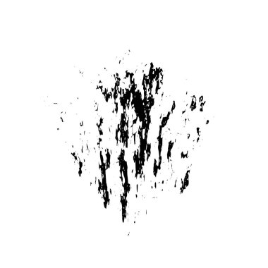  beyaz arkaplanda mürekkep fırçası darbesi