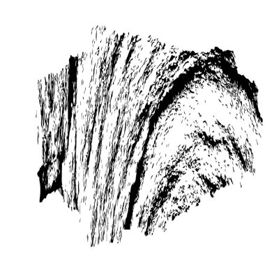  beyaz arkaplanda mürekkep fırçası darbesi