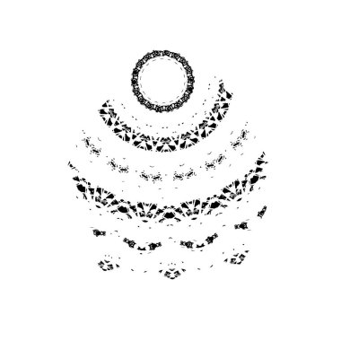  beyaz arkaplanda mürekkep fırçası darbesi