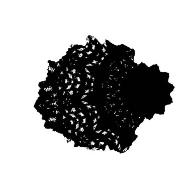  beyaz arkaplanda mürekkep fırçası darbesi