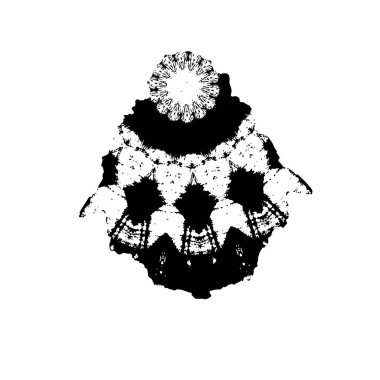  beyaz arkaplanda mürekkep fırçası darbesi