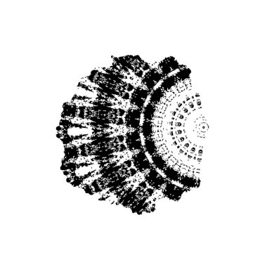  beyaz arkaplanda mürekkep fırçası darbesi