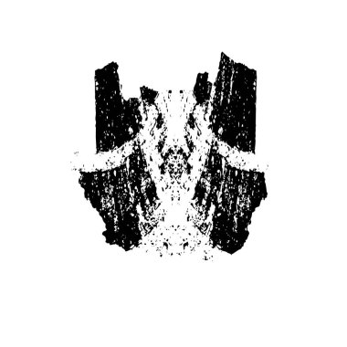  beyaz arkaplanda mürekkep fırçası darbesi