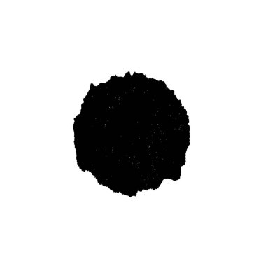  beyaz arkaplanda mürekkep fırçası darbesi