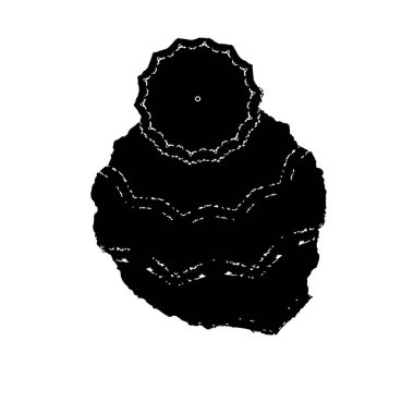  beyaz arkaplanda mürekkep fırçası darbesi