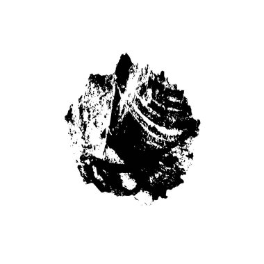  beyaz arkaplanda mürekkep fırçası darbesi