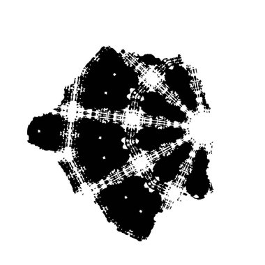  beyaz arkaplanda mürekkep fırçası darbesi