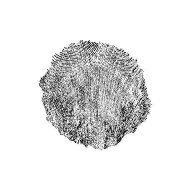 Beyaz arkaplanda soyut grunge mürekkep lekesi