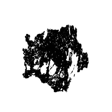  beyaz arkaplanda mürekkep fırçası darbesi