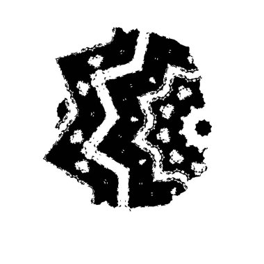  beyaz arkaplanda mürekkep fırçası darbesi