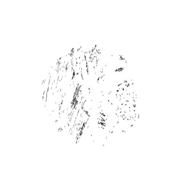 beyaz arkaplanda siyah grafik fırça darbesi