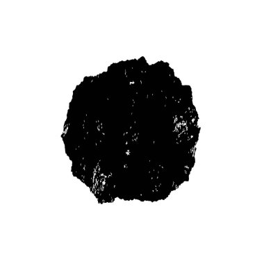 Beyaz arkaplanda siyah grunge mürekkep fırçası darbeleri. 