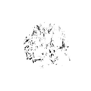 beyaz arkaplanda siyah grafik fırça darbesi