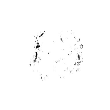 beyaz arkaplanda siyah mürekkep fırçası darbeleri