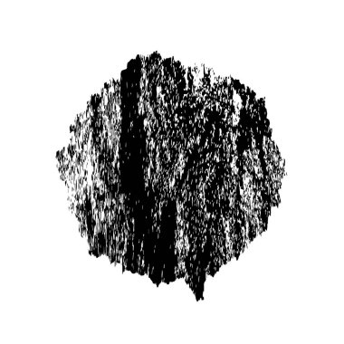 beyaz arkaplanda siyah mürekkep fırçası darbeleri