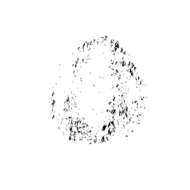 beyaz arkaplanda siyah mürekkep fırçası darbeleri