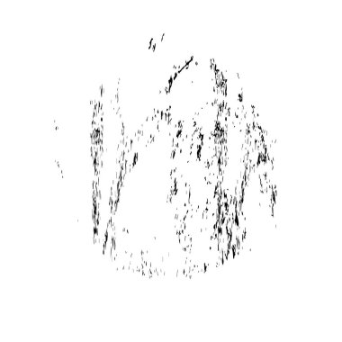 beyaz arkaplanda siyah mürekkep fırçası darbeleri