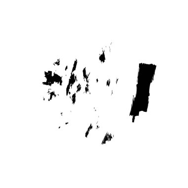 vektör siyah ve beyaz grunge arkaplan. tek renkli fırça darbesi