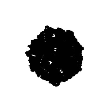 vektör siyah ve beyaz grunge arkaplan. tek renkli fırça darbesi