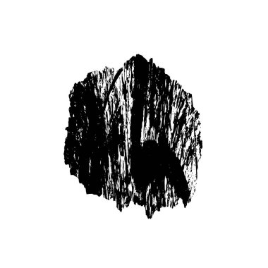 vektör siyah ve beyaz grunge arkaplan. tek renkli fırça darbesi