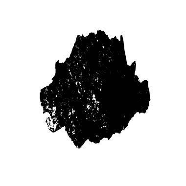 vektör siyah ve beyaz grunge arkaplan. tek renkli fırça darbesi