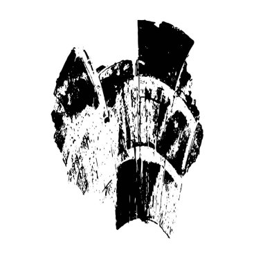 vektör soyut geometrik şekil. tasarım ögesi.