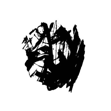 Beyaz arkaplanda soyut grunge baskısı, vektör illüstrasyonu