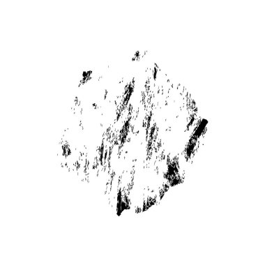 Beyaz arkaplanda siyah leke, vektör illüstrasyonu