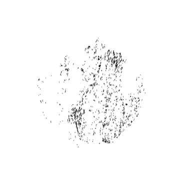 Beyaz arkaplanda siyah leke, vektör illüstrasyonu