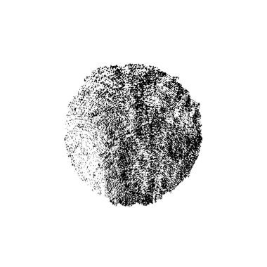 Beyaz arkaplanda siyah leke, vektör illüstrasyonu