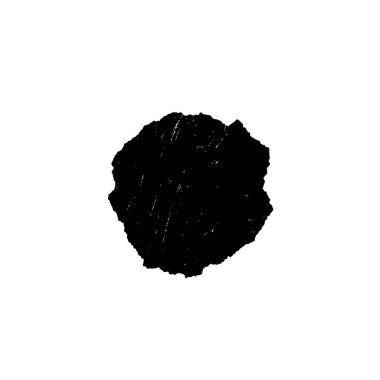 Beyaz arkaplanda siyah leke, vektör illüstrasyonu