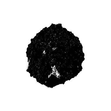 Beyaz arkaplanda siyah leke, vektör illüstrasyonu