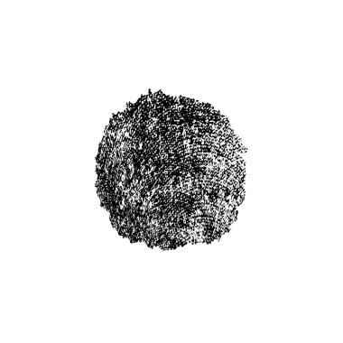 Beyaz arkaplanda siyah leke, vektör illüstrasyonu