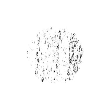 Beyaz arkaplanda siyah leke, vektör illüstrasyonu