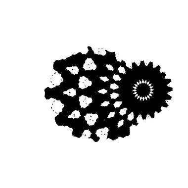 vektör soyut geometrik şekil. tasarım ögesi.
