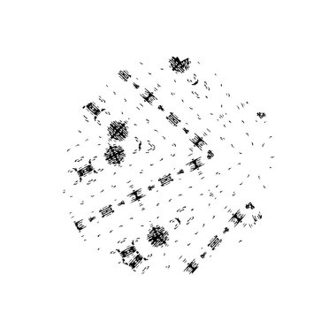 vektör soyut geometrik şekil. tasarım ögesi.