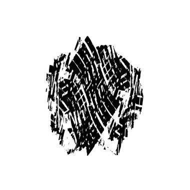 Beyaz arkaplanda grunge noktası, soyut vektör çizimi