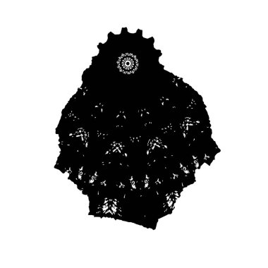 vektör soyut geometrik şekil. tasarım ögesi.