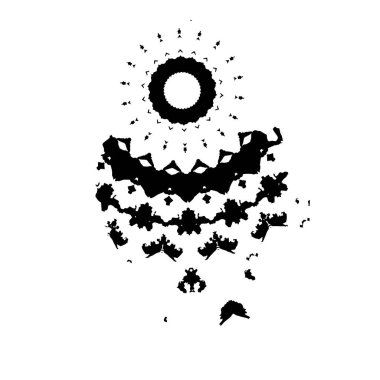 Soyut geometrik şekil. tasarım elemanı. vektör illüstrasyonu 