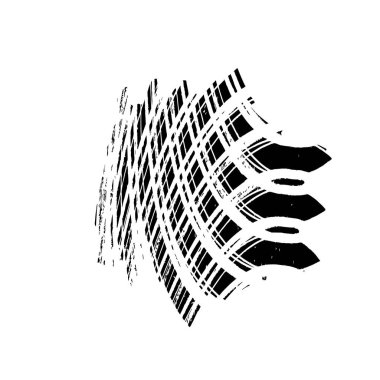 Soyut geometrik şekil. tasarım elemanı. vektör illüstrasyonu 