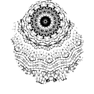 Soyut geometrik şekil. tasarım elemanı. vektör illüstrasyonu 