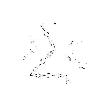 Soyut geometrik şekil. tasarım elemanı. vektör illüstrasyonu 