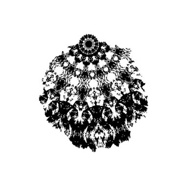 Soyut geometrik şekil. tasarım elemanı. vektör illüstrasyonu 