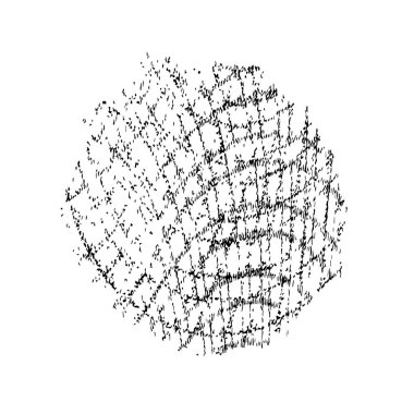 Beyaz arkaplanda soyut grunge baskısı, vektör illüstrasyonu