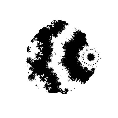 Kopyalama alanı olan siyah ve beyaz sıkıntı dokusu