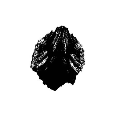 Fırça darbesi. siyah fırça darbesi. El çizimi dokusu