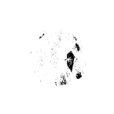 siyah fırça darbesi dokusu. grunge soyut el - boyanmış element.