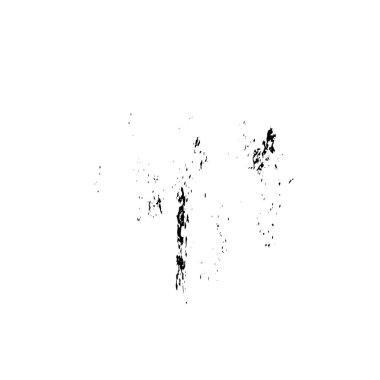 creative element of black brush stroke on white background 