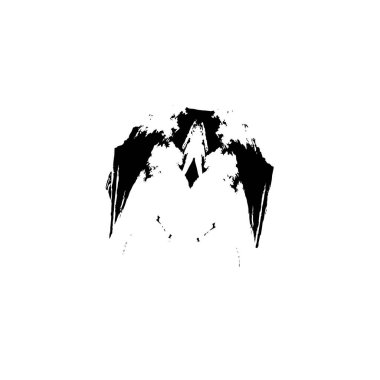 siyah fırça darbesi ve doku. grunge soyut el - boyanmış elementler.