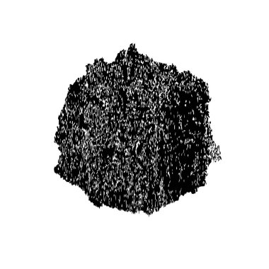 siyah grunge vektörü beyaz üzerine izole edildi